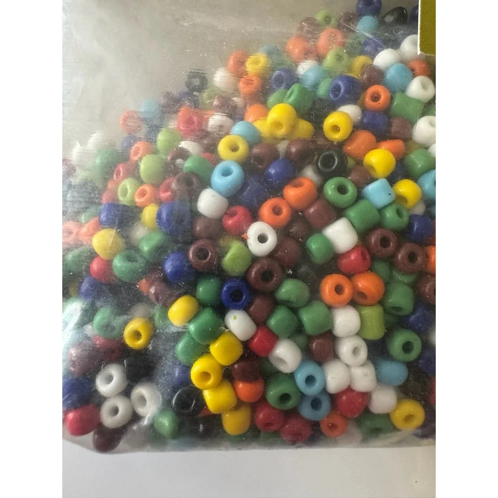 Bead Treasures Bead Landing Candy‎ Corn Crackle E Beads 6/0 Glass Bundle